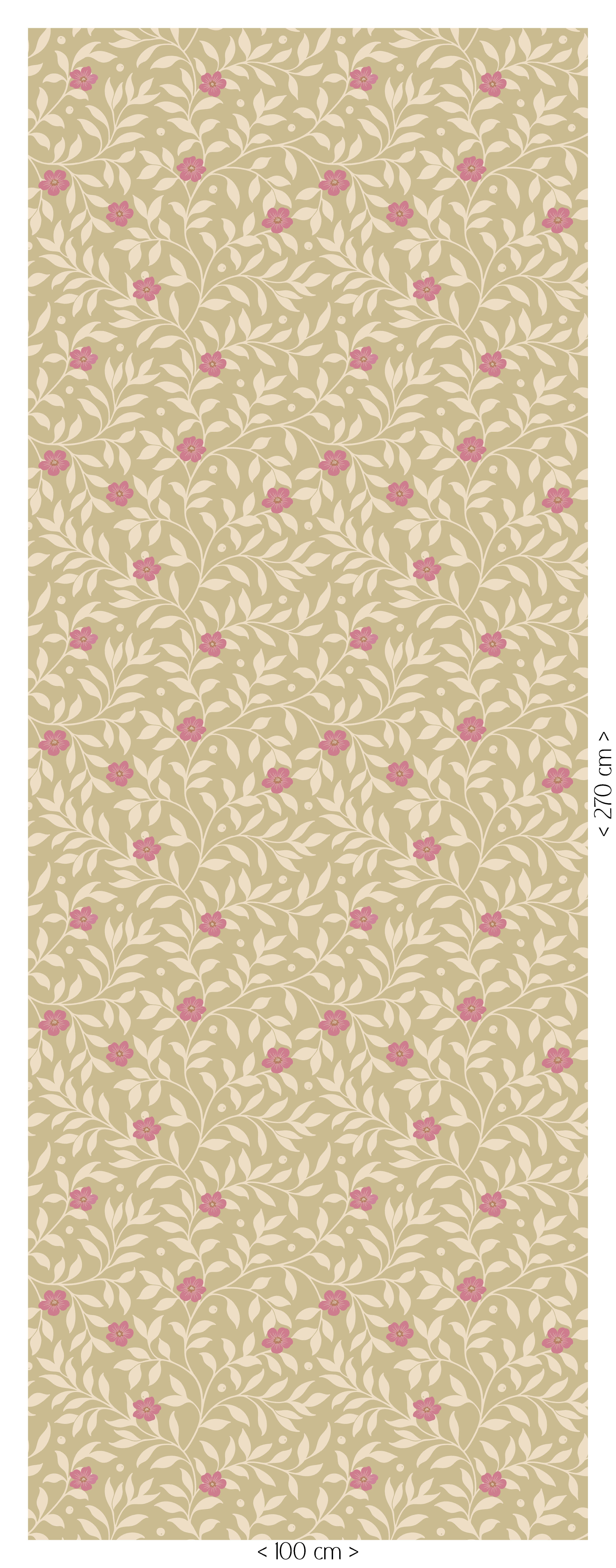 Wallpaper Vintage Flowers